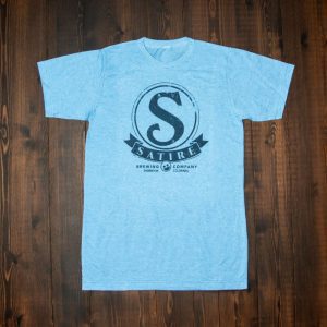 Blue Satire Brewing Company logo t-shirt